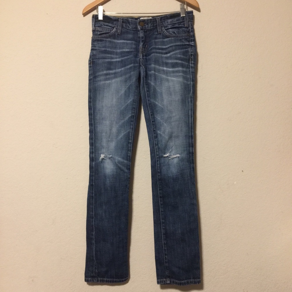 Current/Elliot The Straight Leg First Love. Size25
